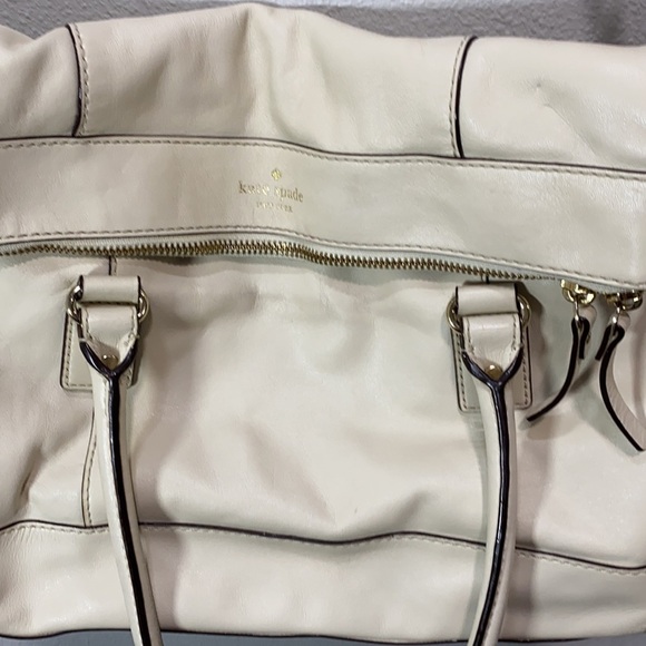Kate Spade Cream Satchel Bag - Picture 3 of 15
